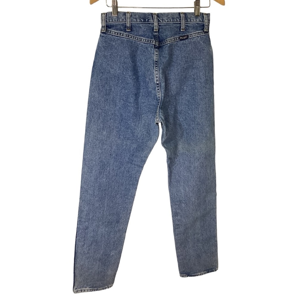 Vintage Wrangler Western Bareback Stone‎ Wash High Rise Mom Jeans Size 11